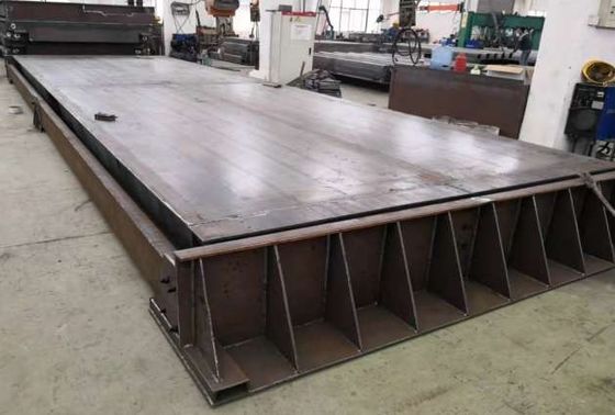 디지털 트럭 스케일 웨이브브리지 3*16m 100톤 OIML III 정확도 95% 상대 습도