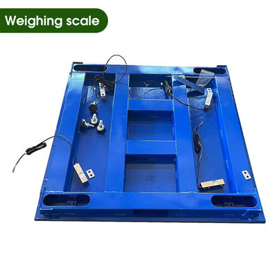1-10t 용량 0.5kg 정확성 돼지 양과 소 무게를 위한 전자 바닥 척도