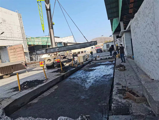 IP68 보호 수준 디지털 120t 콘크리트 웨이브 브리지는 사용자 정의 요구 사항