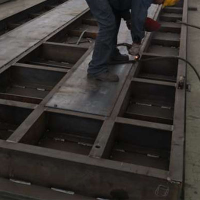 220v / 50Hz 전원 공급 2000kg 바닥에 무거운 3t 전자 플랫폼 트럭 저울