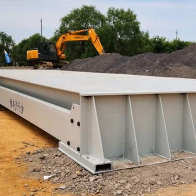 120 톤 전자 균형 무게 트럭 스케일 사용자 정의 디자인 LED 디스플레이 유형